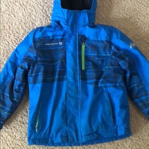 Warm fleece lined jacket